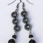 Pretty Black and White Bead..