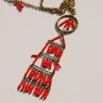 Orange Antique Brass "..