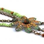 Green Yellow Square Knot Ma..
