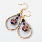 Gold and Blue Cloisonne Tea..